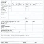 Medication Incident Report Form Template