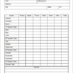 Monthly Expense Report Template Excel