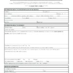 Motor Vehicle Accident Report Form Template