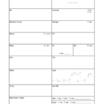 Nursing Assistant Report Sheet Templates