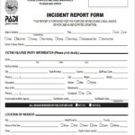 Office Incident Report Template