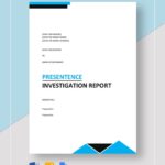 Presentence Investigation Report Template