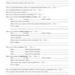 Presentence Investigation Report Template