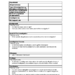 Presentence Investigation Report Template