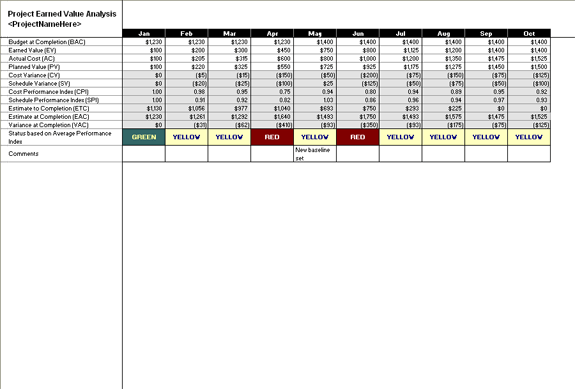 Project Analysis Report Template