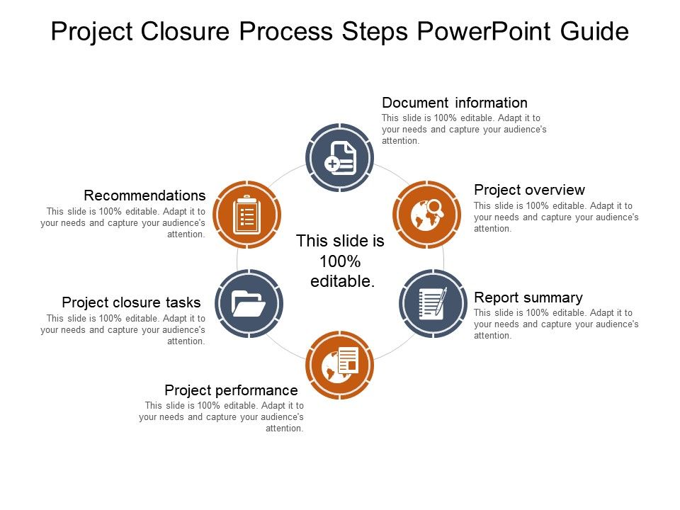 Project Closure Report Template Ppt PROFESSIONAL TEMPLATES 