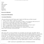 Psychoeducational Report Template