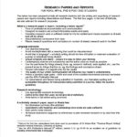 Research Project Report Template