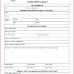 Sample Fire Investigation Report Template