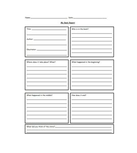 Skeleton Book Report Template - PROFESSIONAL TEMPLATES | PROFESSIONAL ...