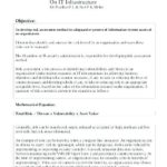 Threat Assessment Report Template