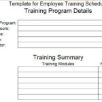 Training Summary Report Template