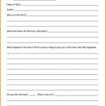 6Th Grade Book Report Template