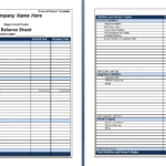 Annual Financial Report Template Word