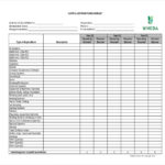 Capital Expenditure Report Template