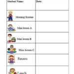 Daily Behavior Report Template