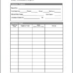 Daily Report Sheet Template
