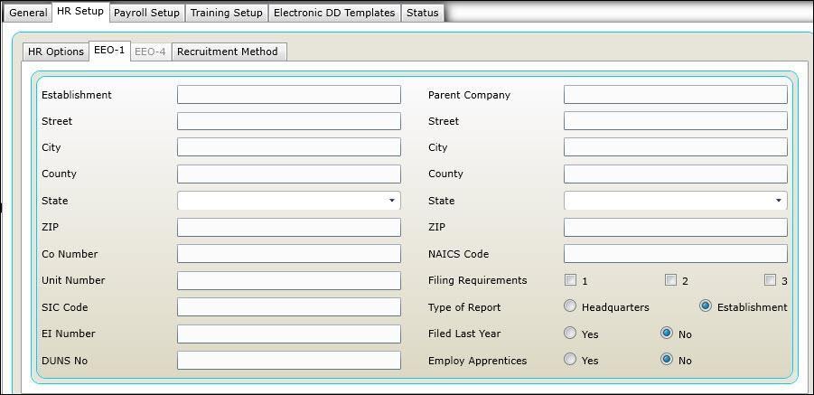 Eeo 1 Report Template