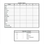 Homeschool Middle School Report Card Template