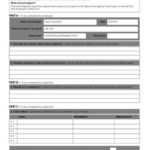 Incident Hazard Report Form Template