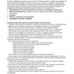 Industry Analysis Report Template