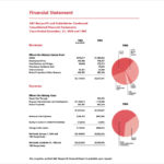 Non Profit Monthly Financial Report Template