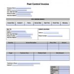 Pest Control Report Template