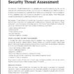 Physical Security Report Template