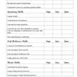 Preschool Progress Report Template