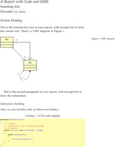 Project Report Latex Template 7 Professional Templates 