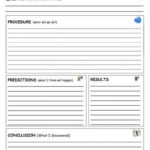 Science Experiment Report Template