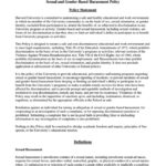 Sexual Harassment Investigation Report Template