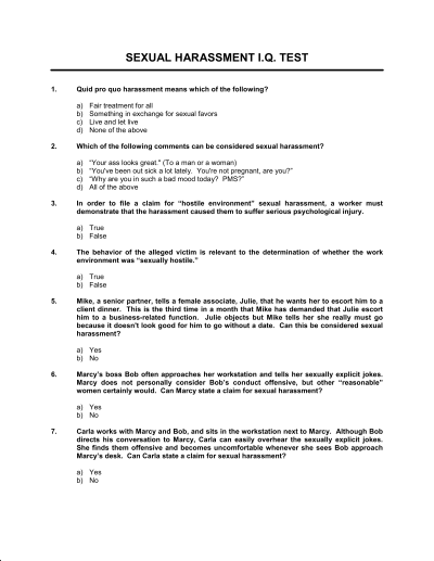 Sexual Harassment Investigation Report Template