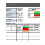 Testing Weekly Status Report Template