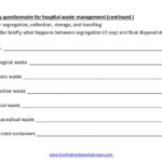 Waste Management Report Template