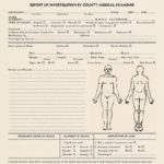 Blank Autopsy Report Template