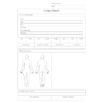 Blank Autopsy Report Template