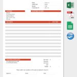 Blank Estimate Form Template