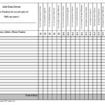 Blank Fundraiser Order Form Template