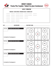Blank Hockey Practice Plan Template - PROFESSIONAL TEMPLATES ...