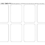 Blank Playing Card Template