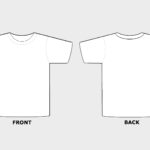 Blank Tee Shirt Template