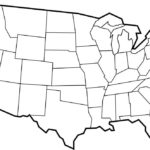 Blank Template Of The United States