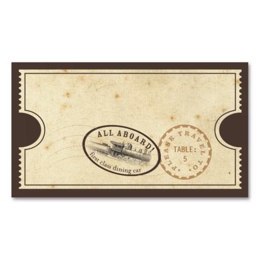 Blank Train Ticket Template 5 PROFESSIONAL TEMPLATES PROFESSIONAL