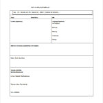 Blank Unit Lesson Plan Template