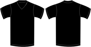 Blank V Neck T Shirt Template (1) - PROFESSIONAL TEMPLATES ...