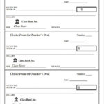 Customizable Blank Check Template