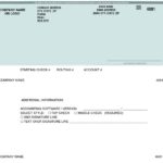 Customizable Blank Check Template