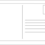 Free Blank Postcard Template For Word