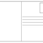 Free Blank Postcard Template For Word